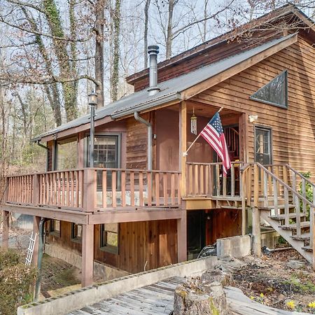 Charming Cabin With Fire Pit And Decks About 7 Mi To Helen Sautee Nacoochee Екстер'єр фото